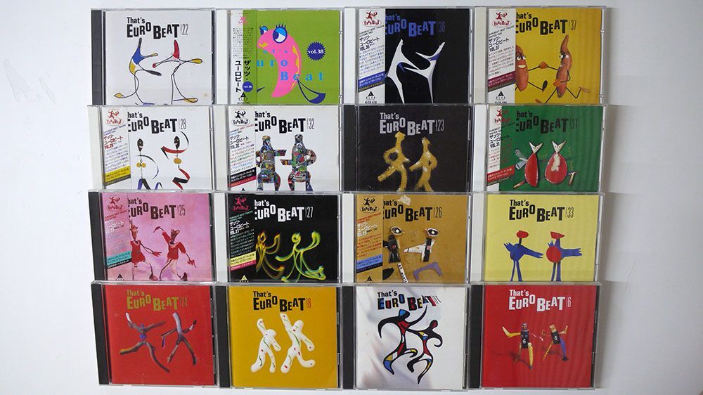 CD、一部帯付き THAT’S EURO BEAT/16枚セットの画像1