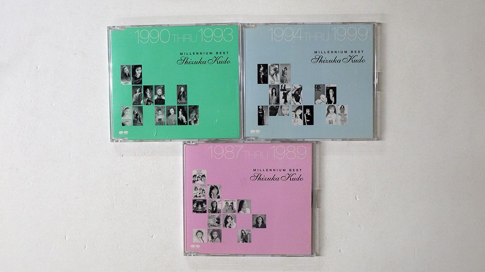 CD Kudo Shizuka /3 pieces set 