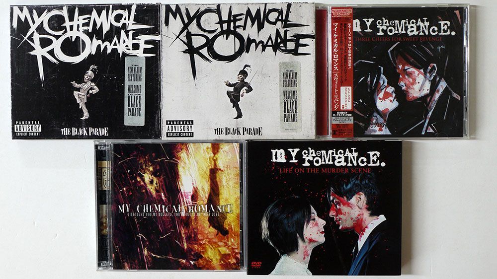 CD、一部帯付き MY CHEMICAL ROMANCE/５枚セットの画像1