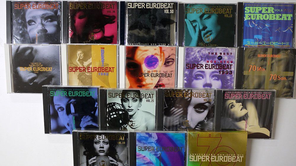 CD SUPER EUROBEAT/17枚セット