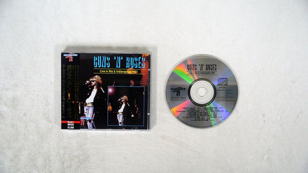 GUNS N’ ROSES/LIVE IN RIO & INDIANAPOLIS 1991/PHOTO GRANATA PRESS SERVICE INP026 CD □の画像1