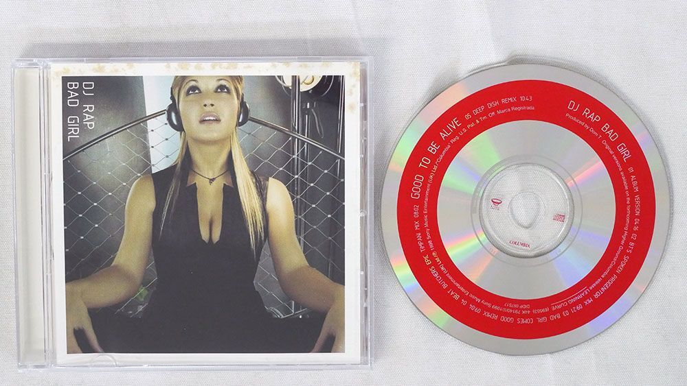 DJ RAP/BAD GIRL / GOOD TO BE ALIVE/SONY CD □_画像1