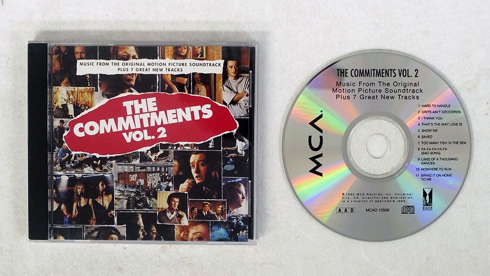 OST/COMMITMENTS/BEACON MCAD 10506 CD □の画像1
