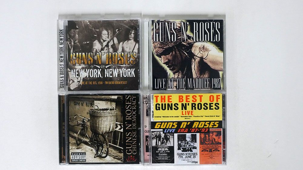 CD GUNS N’ROSES/４枚セット_画像1