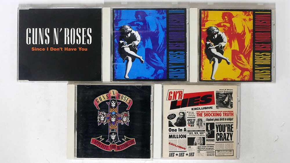 CD GUNS N’ROSES/５枚セットの画像1