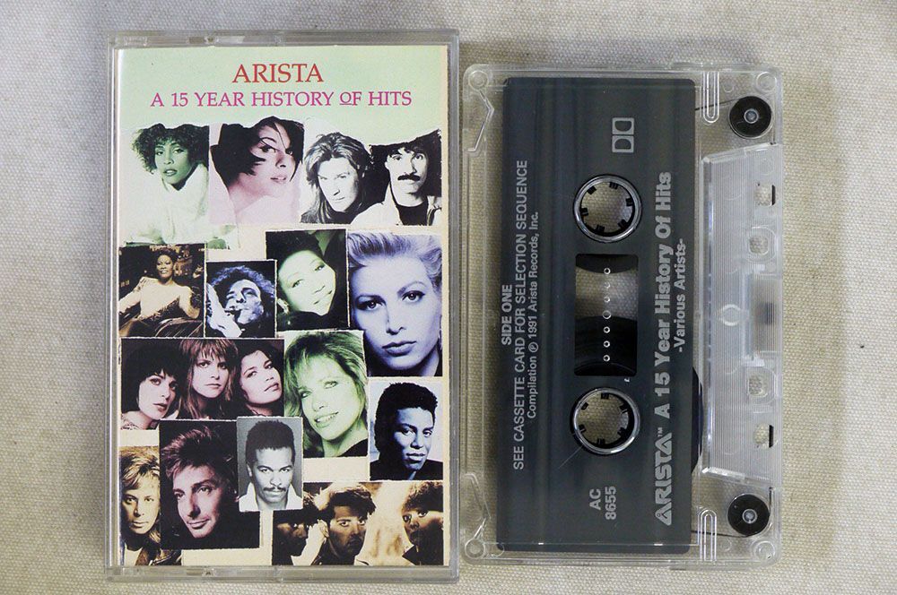 カセット VA(ARETHA FRANKLIN 他)/A 15 YEAR HISTORY OF HITS/ARISTA AC-8655 カセット □の画像1