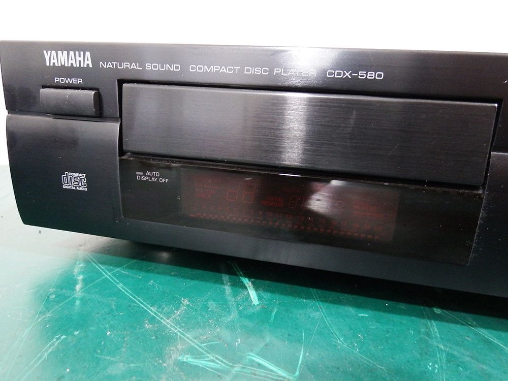 ◆ CDプレーヤー YAMAHA CDX-580 ■ YFAD00005032の画像3