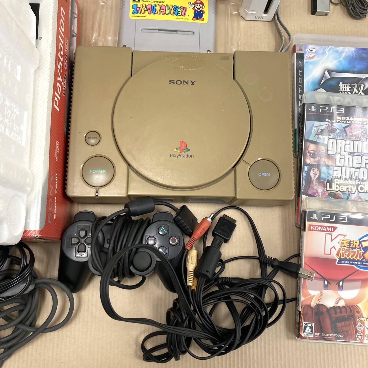 ゲーム機おまとめ スパーファミコン☆PS☆Wii☆ソフトなど　ジャンク品　♯5802A_画像7