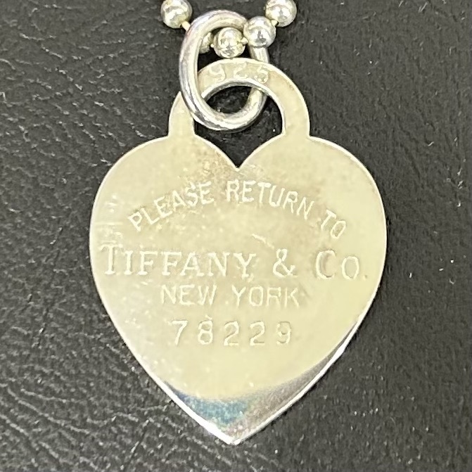 ● Tiffany & Co. ティファニー ネックレス 925 総重量 23.95 g シルバー リターントゥ ハートタグ アクセサリーの画像4
