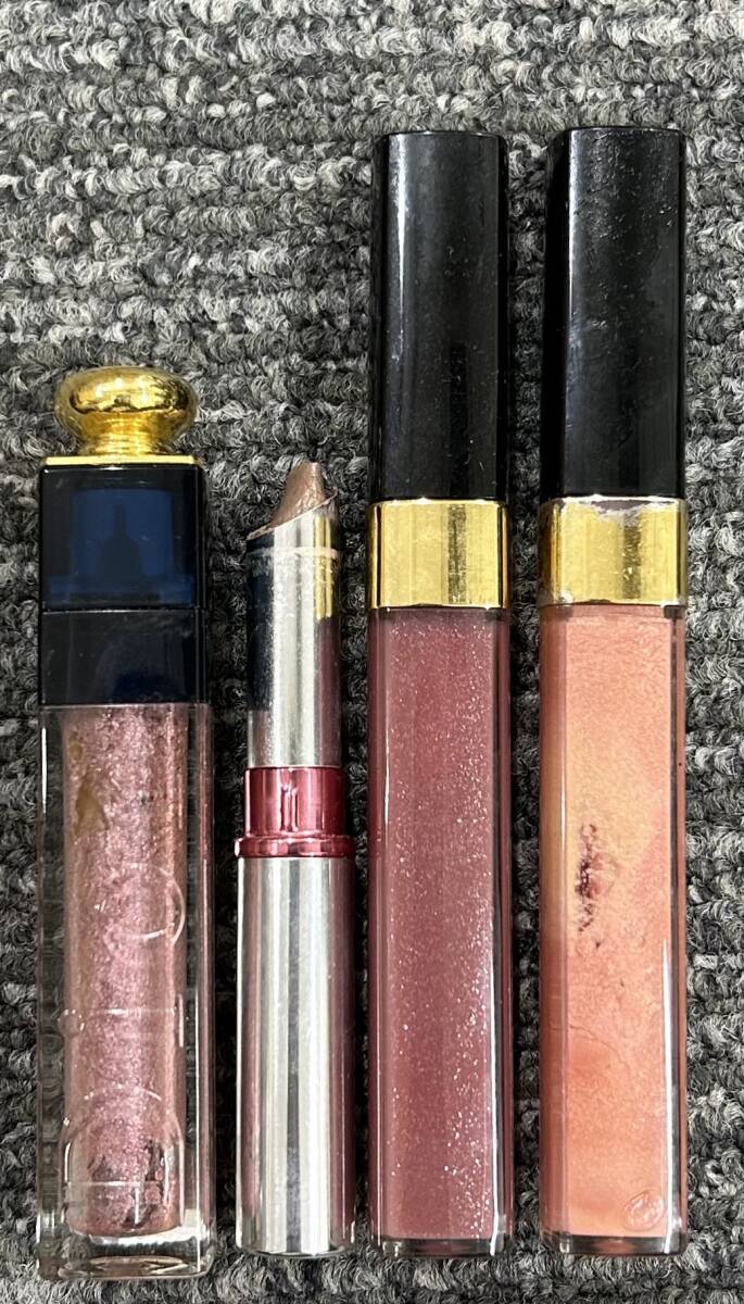 ●　CHANEL　シャネル　Dior　ディオール　GUERLAIN　ゲラン　アイシャドウ　パウダー　口紅　リップ　コスメ　化粧品　15点　おまとめ_画像7