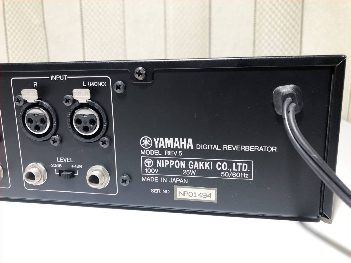 YAMAHA REV5 V1.0 исправно работающий товар аккумулятор заменен (PANASONIC производства ) цифровой Reverb 