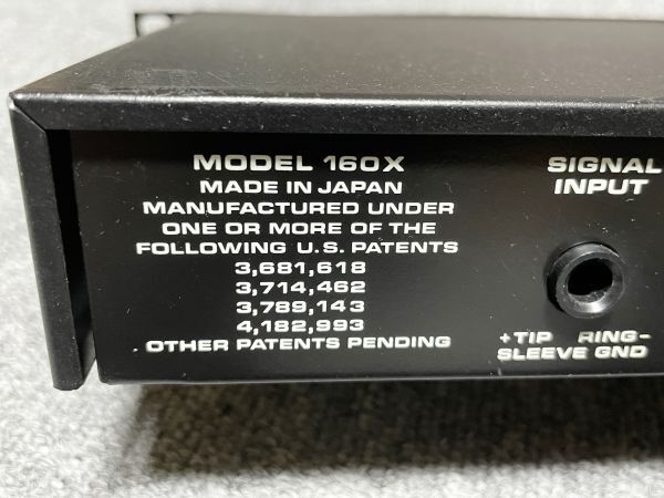 dbx 160X working properly goods monaural compressor 