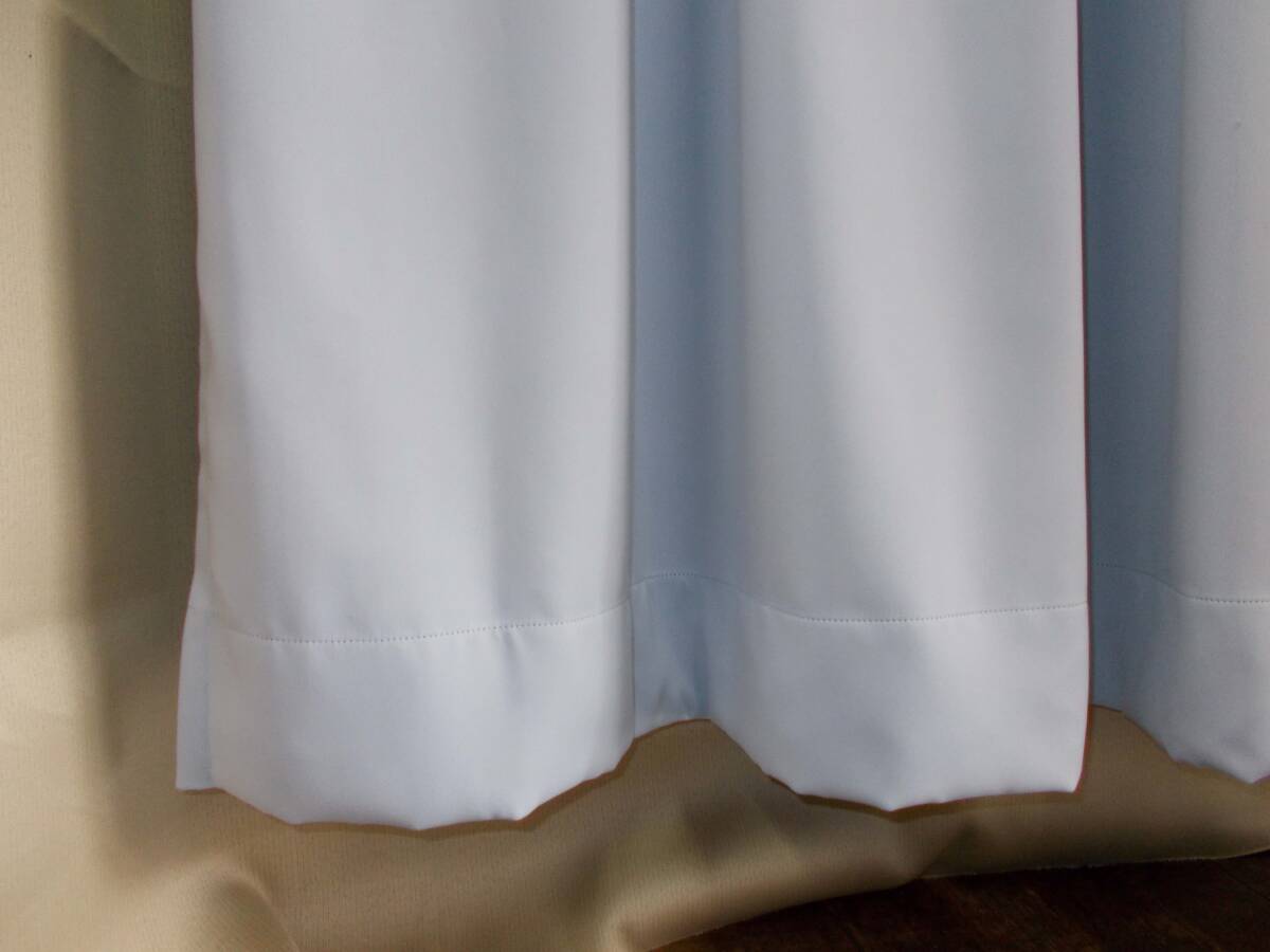 遮光カーテン 巾90×高さ135cm ドレープカーテン オーダーカーテンの展示見本品の処分 S-54 の画像5