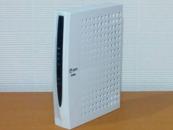 NTT東日本 ADSLモデム MS5-SPLR スプリッタ付き_画像3