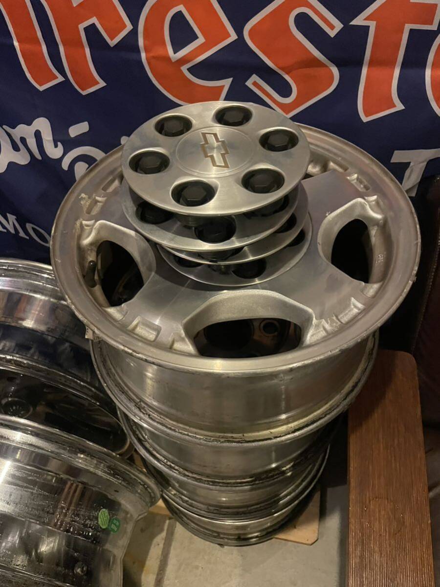  Chevrolet Astro original wheel aluminium 16 -inch 139.7 6 hole receipt hope 4 pcs set 05y last Safari Osaka 