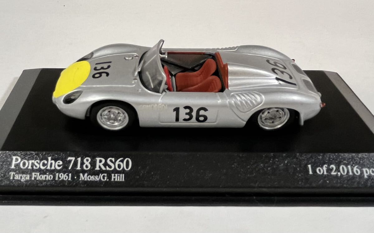 PORSCHE 718 RS60 Targa Flirio #136 1961Year 1/43Scale PMA製_画像1