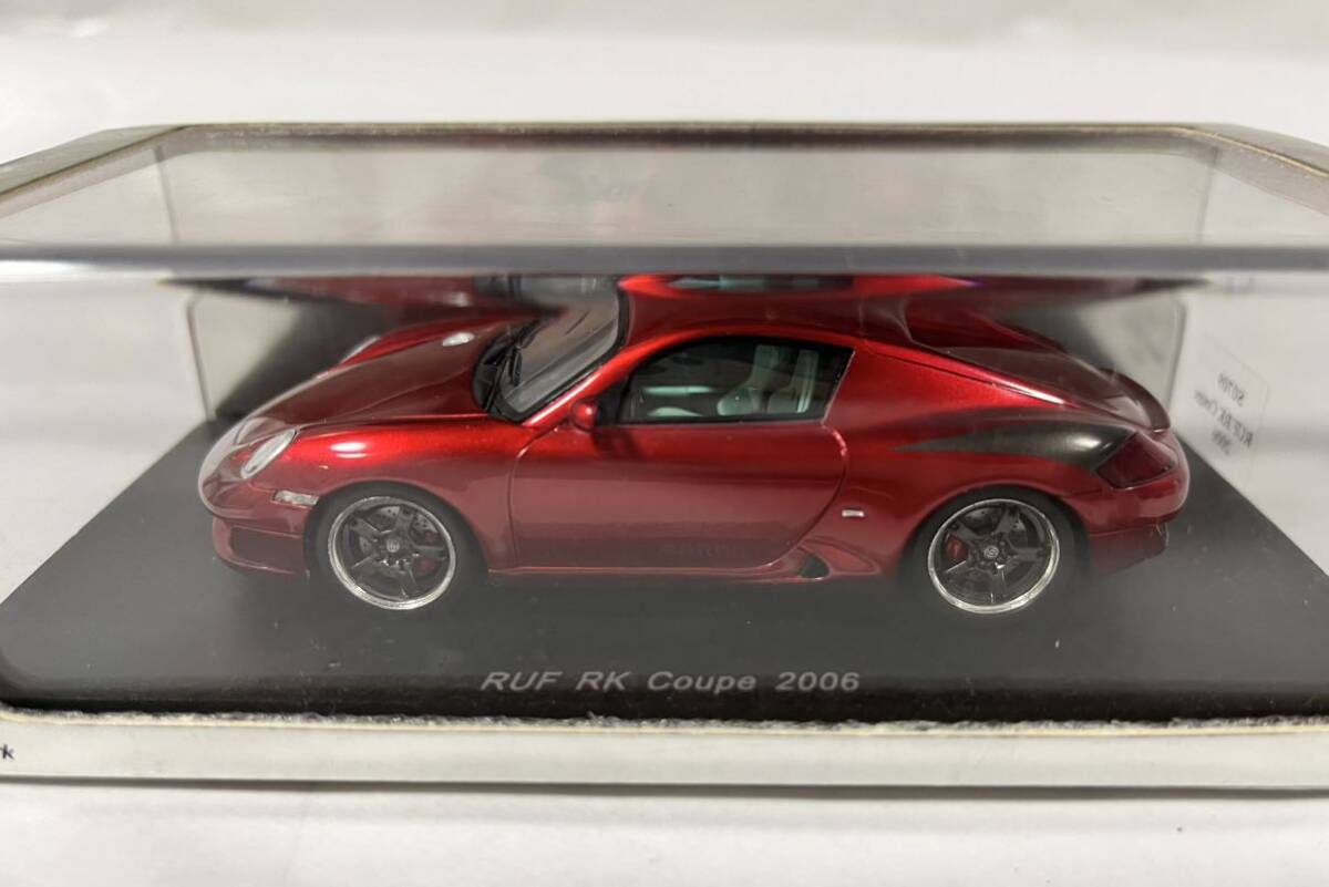 PORSCHE RUF RK Coupe (base997) 2006Year Red Metallic 1/43Scale Spark製_画像7