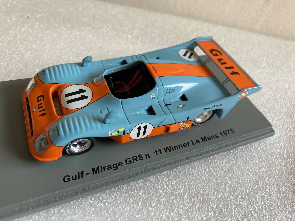 スパーク 1/43 Gulf Mirage GR8 #11 Winner LM 1975 の画像1