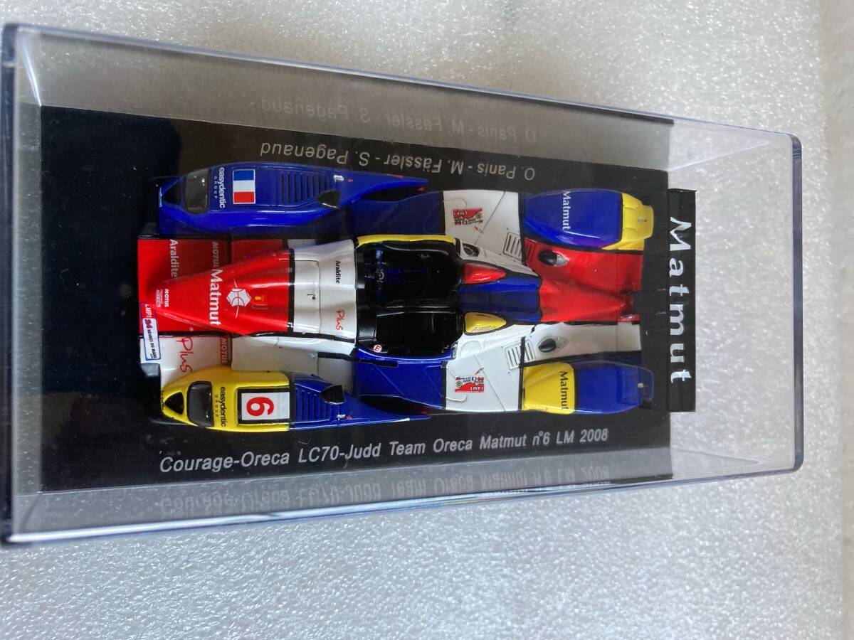 スパーク 1/43 Courage-Oreca LC70-Judd Team Oreca Matmut #6 LM 2008の画像4