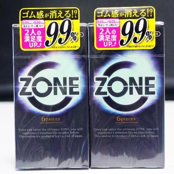 ◆匿名配送◆ZONE(ゾーン) コンドーム 6個入×２箱