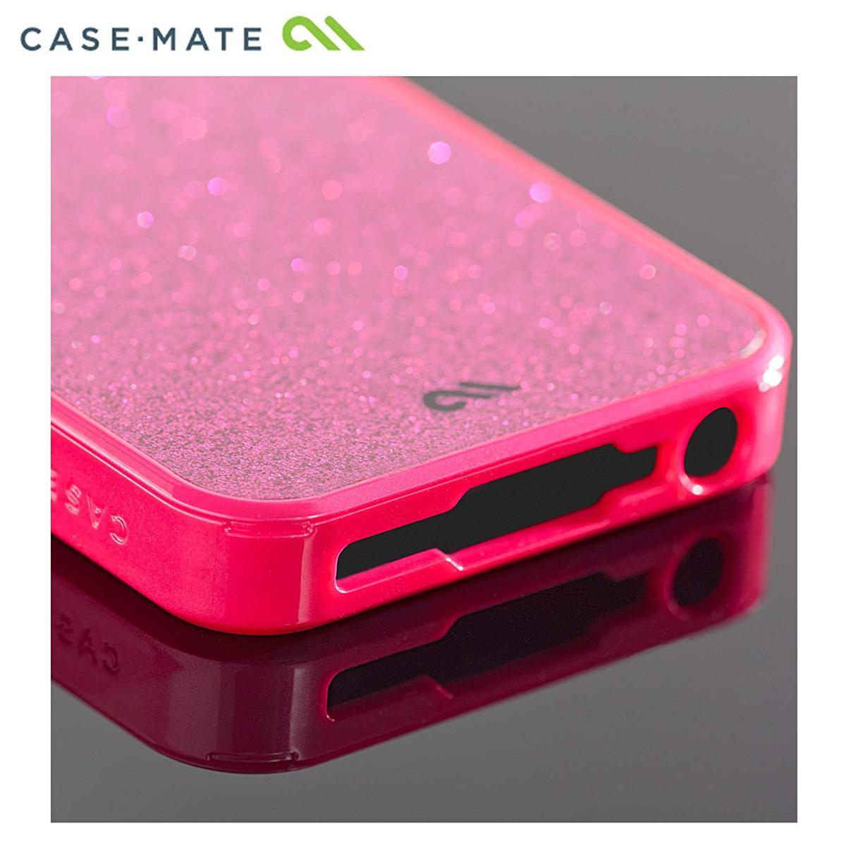 即決・送料込)【キラキラ ラメのハードケース】Case-Mate iPhoneSE(第一世代,2016)/5s/5 グリマー ケース リップスティックピンク_画像3