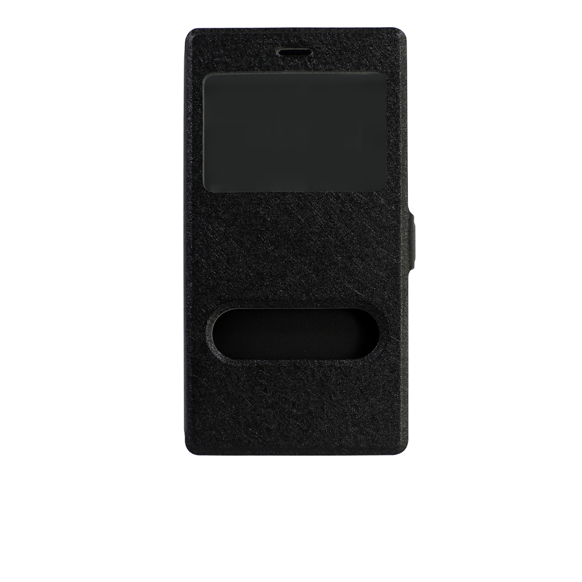 即決・送料込)【手帳型ケース】GauGau Huawei P8lite/Y!mobile LUMIERE 503HW Smart Case Black(スタンド機能つき)_画像1