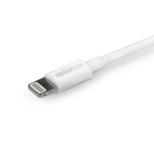 即決・送料込)【1.2メートルのLightningケーブル Apple 認定品】ahha Apple 通信 ＆ 充電 用 Lightning Cable 1.2m Donutstring White_画像4