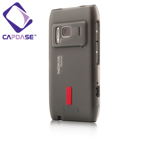 即決・送料込)【ソフトケース】CAPDASE Nokia N8 Soft Jacket 2 XPOSE クリアーブラック_画像1