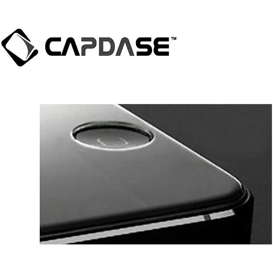 即決・送料込)【端まで保護するガラス】CAPDASE iPhone 8 Plus/7 Plus 対応 液晶保護ガラスフィルム Clear/Black_画像4