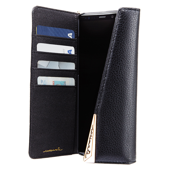 即決・送料込)【本革ポーチスタイルケース】Case-Mate Galaxy Note8 docomo SC-01K/au SCV37 Wristlet Folio Black_画像1