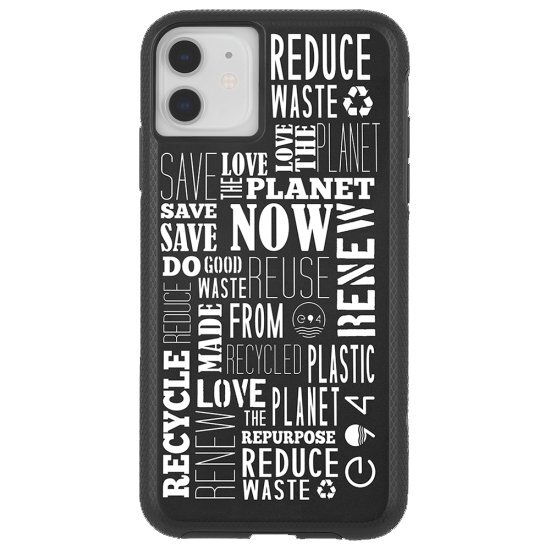 即決・送料込)【リサイクル素材で作られたiPhoneケース】Case-Mate iPhone 11/iPhone XR Case Eco94 Recycled Save The Planet_画像1