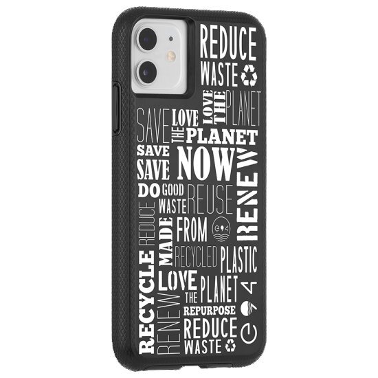 即決・送料込)【リサイクル素材で作られたiPhoneケース】Case-Mate iPhone 11/iPhone XR Case Eco94 Recycled Save The Planet_画像2