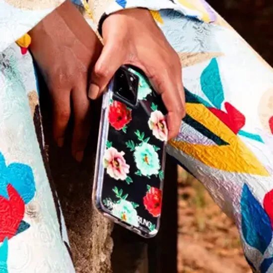 即決・送料込)【PRABAL GURUNG】iPhone 11 Pro Case Tough Embroidered Floral Clear_画像7