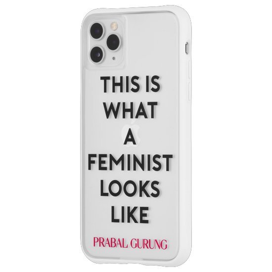 即決・送料込)【PRABAL GURUNG】iPhone 11 Pro Case Tough Feminist - White_画像3
