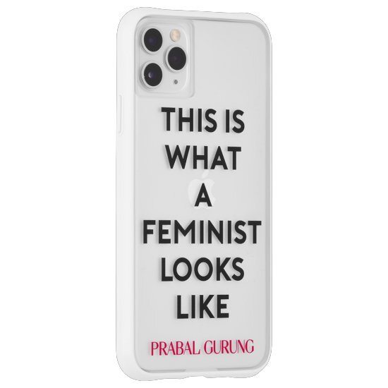 即決・送料込)【PRABAL GURUNG】iPhone 11 Pro Case Tough Feminist - White_画像2