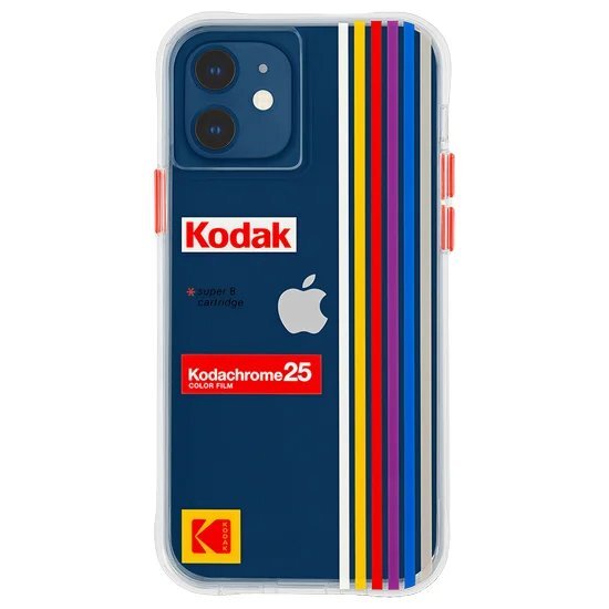 即決・送料込)【Kodakケース】Kodak iPhone 12 mini White Kodachrome Super 8_画像1