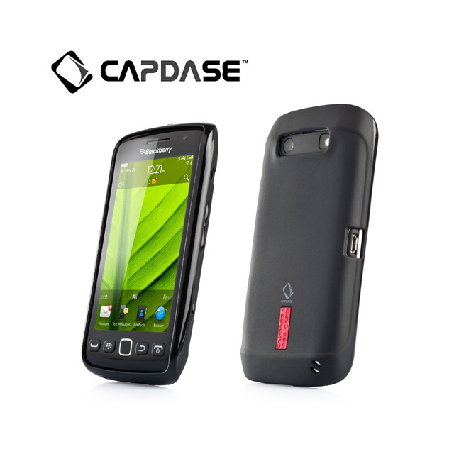 即決・送料込)【ソフトケース】CAPDASE BlackBerry Torch 9850/9860 Soft Jacket 2 XPOSE Solid Black_画像1