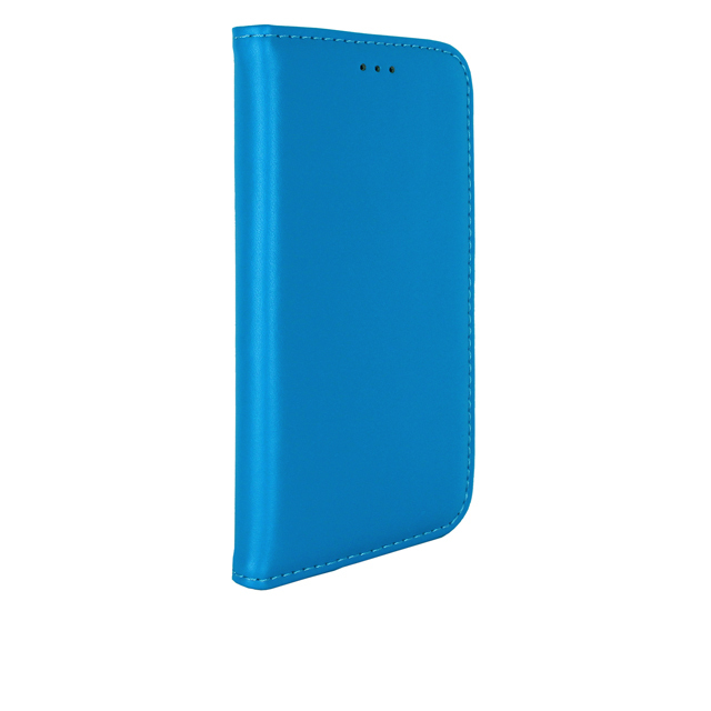 即決・送料込)【光沢レザー調手帳型ケース】PREMIUM iPhone 6s Plus/6 Plus Leather Style Case Blue_画像2