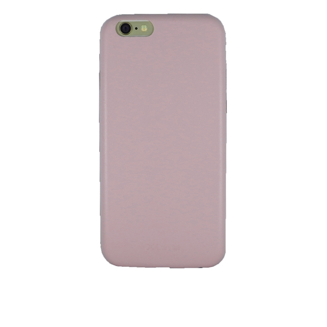 即決・送料込)【レザー調リアカバースタイルケース】X-Level iPhone6s/6 Leather Style Rear Cover Case Pink_画像1