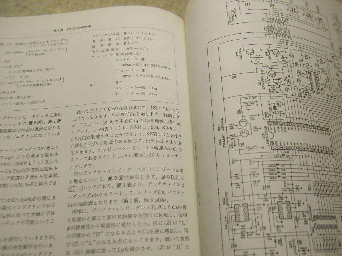 ハムジャーナル　1988年 No.54　八重洲無線FC-1000徹底解説　アイコムIC-780のすべて　特集＝hy-gainビームアンテナ建設リポート_画像3