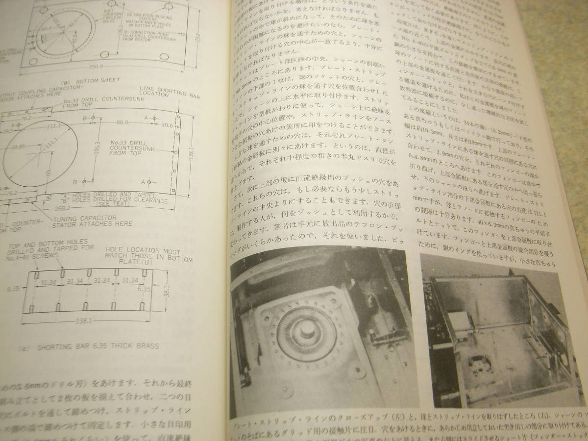 ハムジャーナル　1984年 No.37　4CX250B×2リニアアンプの製作　受信用プリアンプ　八木アンテナの設計・製作　ディッシュの設計・製作記_画像3