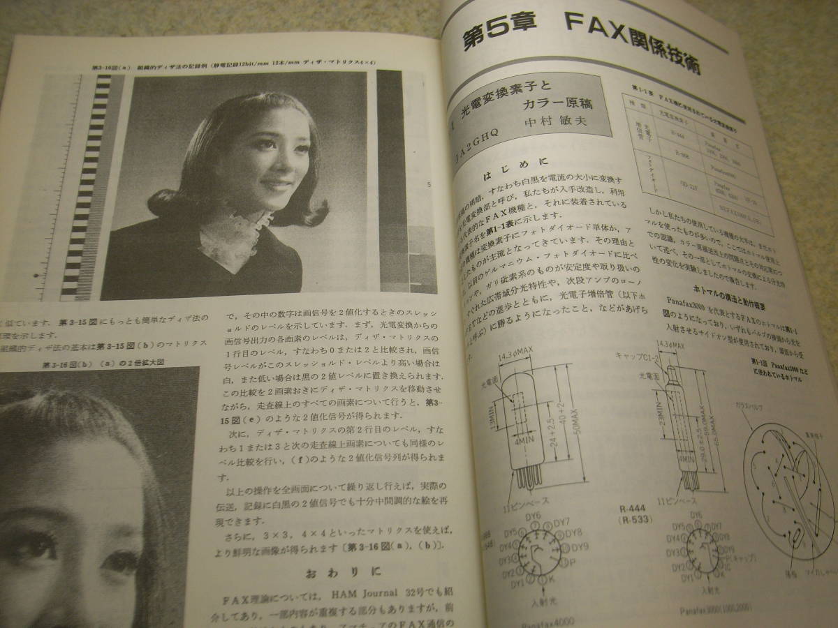 ハムジャーナル　1984年 No.36　特集＝続ファクシミリ通信のハードとソフト　FAX機器の改造　FAXの動向と理論　FAX関係技術_画像8