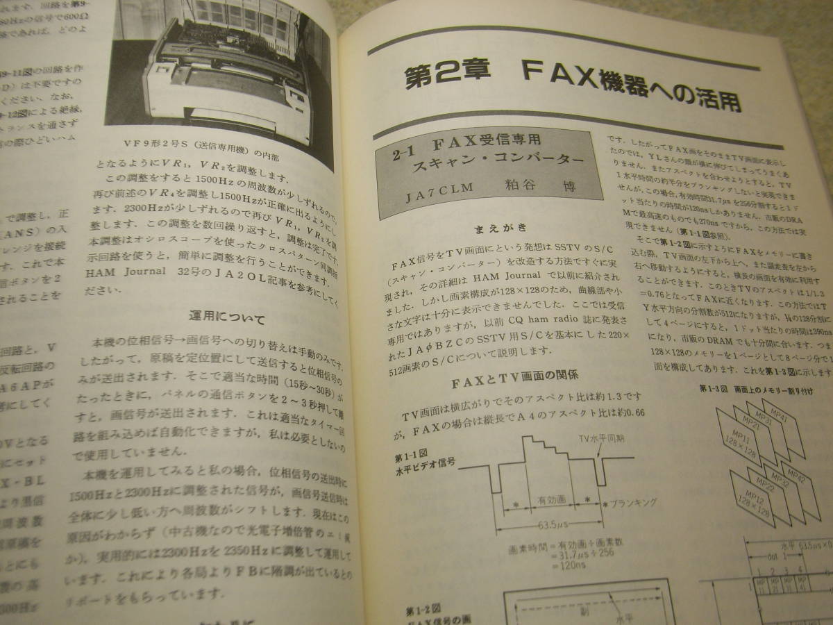 ハムジャーナル　1984年 No.36　特集＝続ファクシミリ通信のハードとソフト　FAX機器の改造　FAXの動向と理論　FAX関係技術_画像3