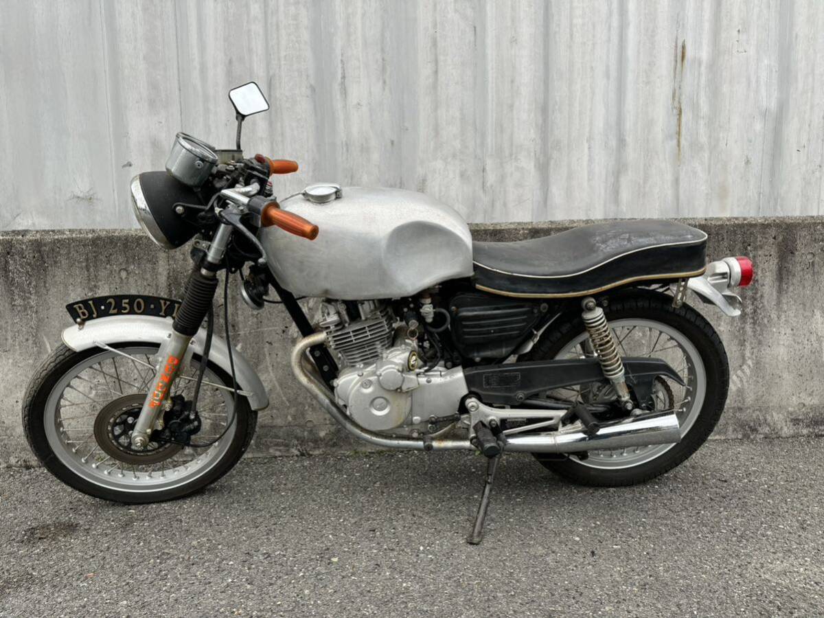 HONDA ホンダ CB250RS カフェレーサー仕様 実働 セル付き 現状販売 書類有り 実働 希少 1980年 バイク 旧車の画像1