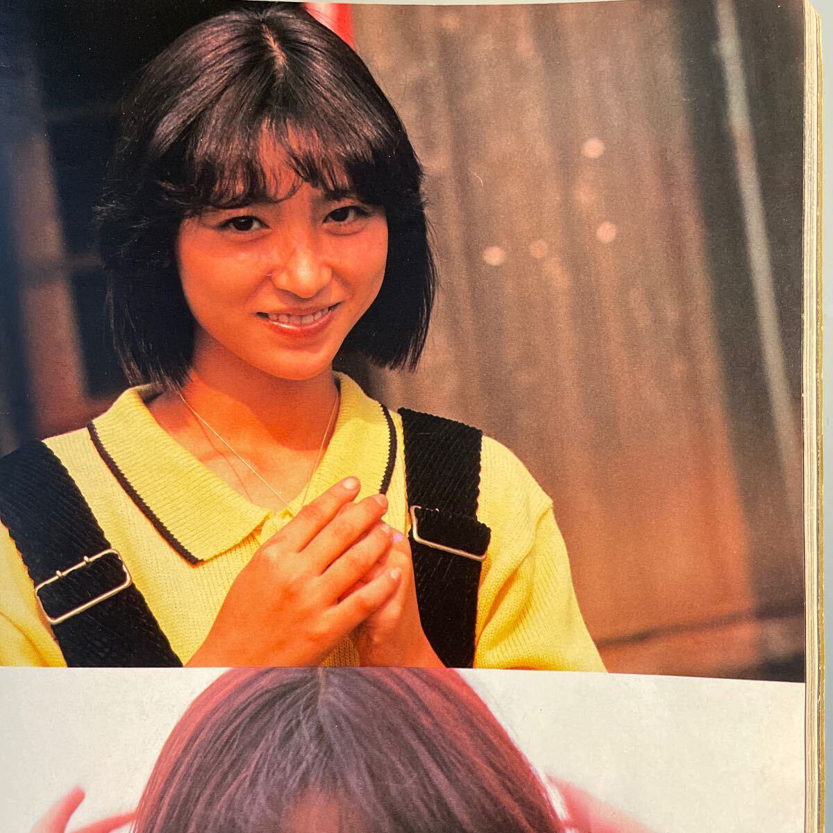 アサヒグラフ GALS '83-'84 巻頭 河合奈保子 木元ゆうこ 渡辺典子 徳丸純子 倉田まり子 松田聖子 美保純 懐かしグラビアアイドル 昭和の画像8