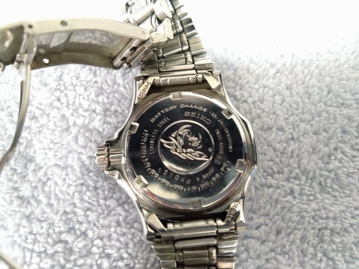 ★D&G  ドルチェ＆ガッバーナ  CASIO GショックAWG-M100A  ソーラー電波時計 SEIKO ダイバー ウォッチ 3個セット ジャンク品扱いの画像10