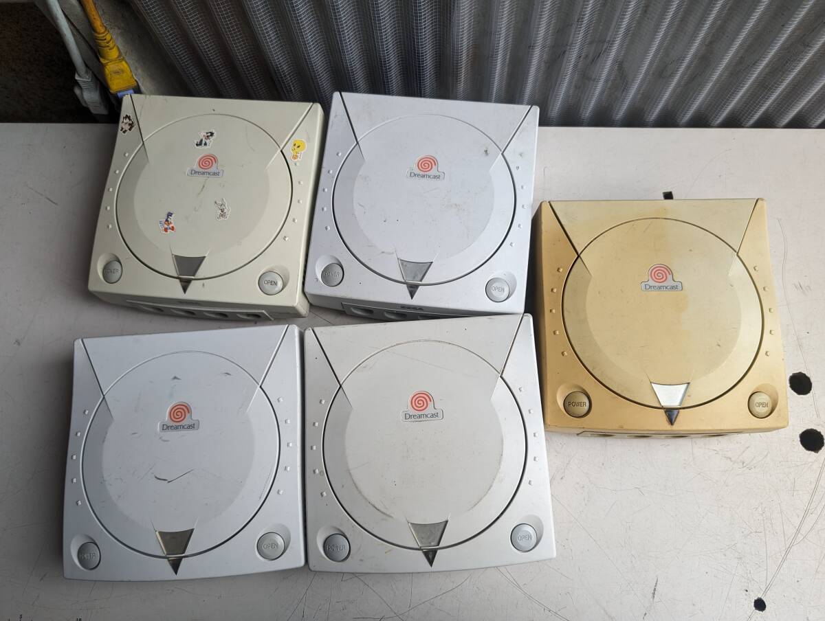 S:SEGA セガ Dreamcast ドリームキャスト ゲーム機 まとめて 本体のみ 現状品の画像1
