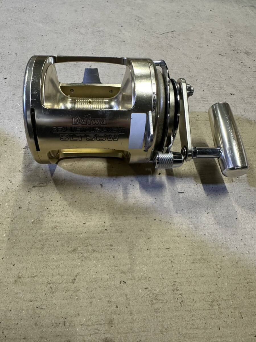 (M)DAIWA ダイワ 船用ベイトリール SEALINE TOURNAMENT SLT50W 現状中古品