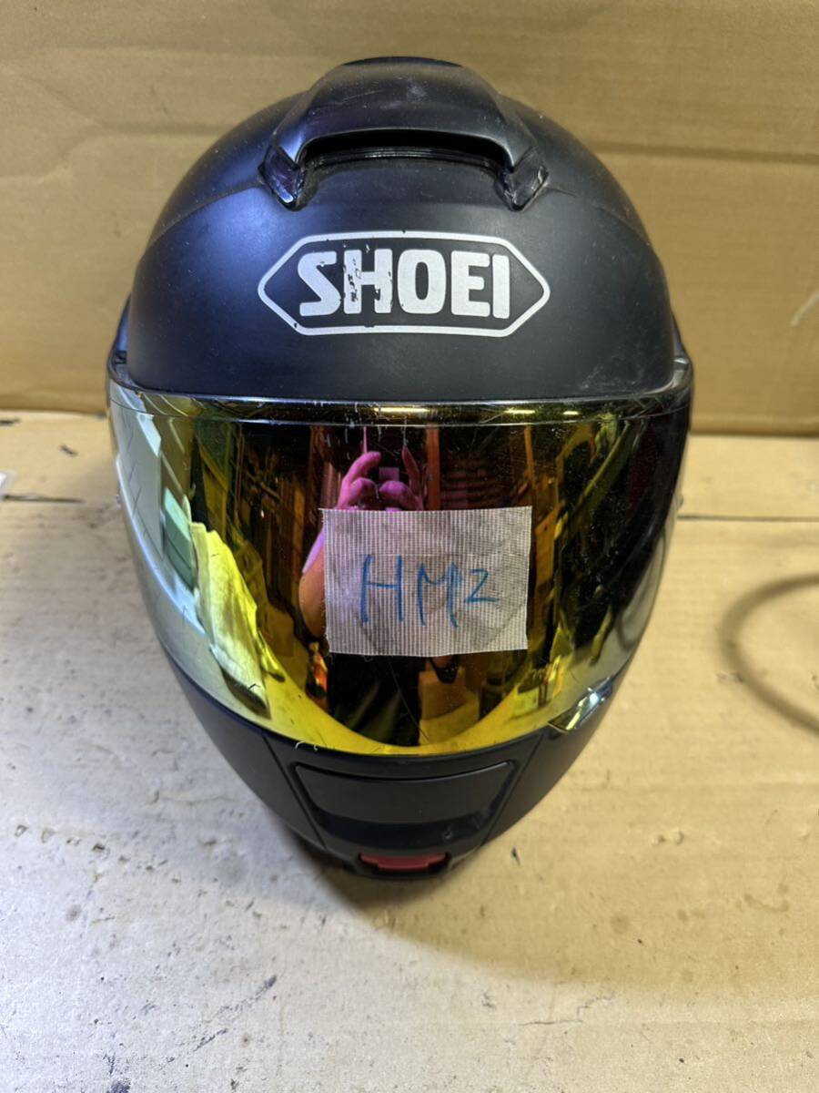 (HM2)SHOEI ショウエイ フルフェイスヘルメット NEOTEC Mサイズ 現状中古品の画像1