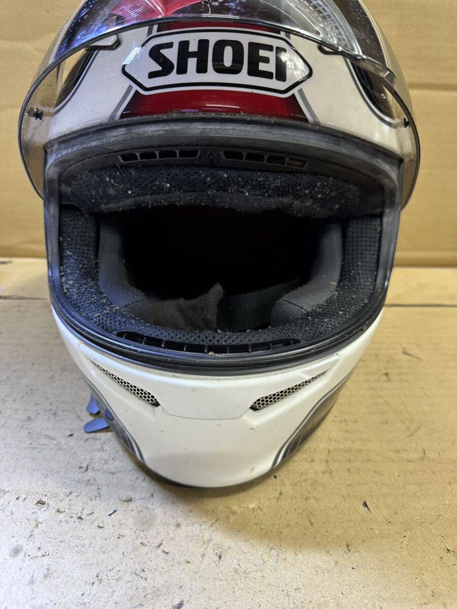 (HM10)SHOEI ショウエイ フルフェイスヘルメットLサイズ Z-6 現状中古品の画像5